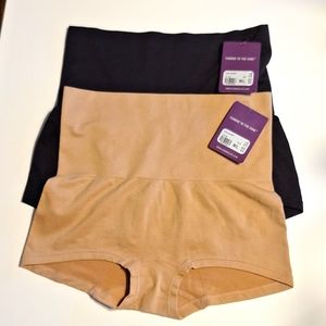 Yummiest Shaping Girlshorts M/L Black & Beige